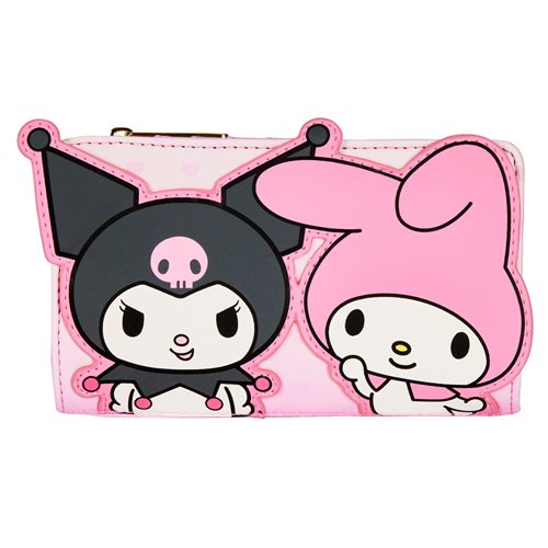 My Melody & Kuromi Flap Wallet
